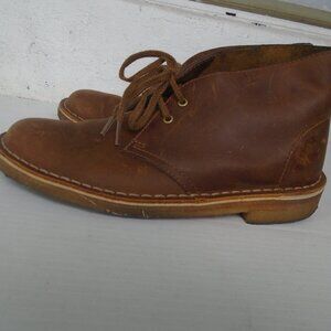 Clarks Originals Desert Chukka Boots Crepe Sole Women's Size 7M Brown